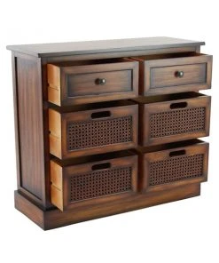 Grayson Lane 28-in x 31-in Brown Wooden Traditional Storage Unit -GRAYSON LANE shop 330944759 AlternateImage5 l