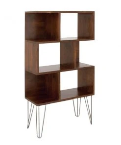 Grayson Lane 13-in x 32-in x 61-in 3-tier Wood Shelving Unit -GRAYSON LANE shop 330944767 AlternateImage5 l