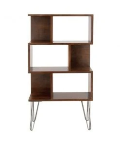 Grayson Lane 13-in x 32-in x 61-in 3-tier Wood Shelving Unit