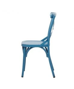 Grayson Lane Blue Farmhouse Outdoor Dining Chair with Metal Frame - Set of 2 -GRAYSON LANE shop 330944768 AlternateImage5 l