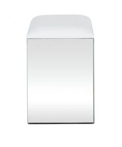 Grayson Lane Glam Silver Rectangle Stool -GRAYSON LANE shop 330944769 AlternateImage5 l