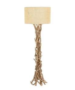 Grayson Lane 62-in x 22-in Rustic Tree Track Floor Lamp