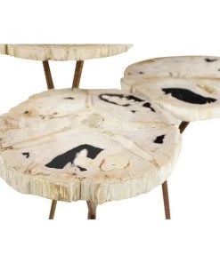 Grayson Lane Brown Wood Round Accent Table -GRAYSON LANE shop 330944776 AlternateImage3 l