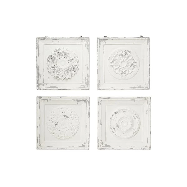 330944783_AlternateImage7_l.jpg Grayson Lane 19-in x 19-in Floral and Botanical Metal Wall Accent - Set of 4 -GRAYSON LANE shop 330944783 AlternateImage7 l