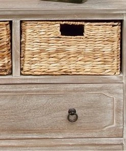 Grayson Lane 32-in x 32-in Grey Wooden Traditional Storage Unit -GRAYSON LANE shop 330944786 AlternateImage3 l