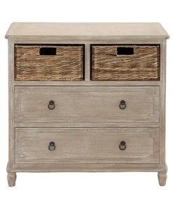 Grayson Lane 32-in x 32-in Grey Wooden Traditional Storage Unit