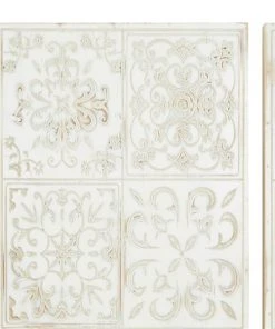 Grayson Lane 16-in x 38-in Ornamental Wood Wall Accent - Set of 3 -GRAYSON LANE shop 330944800 AlternateImage5 l
