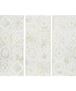 Grayson Lane 16-in x 38-in Ornamental Wood Wall Accent - Set of 3