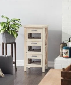 Grayson Lane Off-White Wood Rectangular End Table 7 Grayson Lane Off-White Wood Rectangular End Table -GRAYSON LANE shop 330944802 AlternateImage2 l