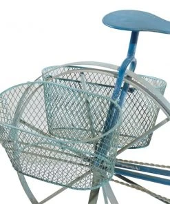 Grayson Lane 28-in Blue Outdoor Novelty Cast Iron Plant Stand -GRAYSON LANE shop 330944803 AlternateImage3 l