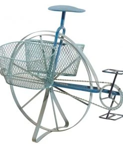 Grayson Lane 28-in Blue Outdoor Novelty Cast Iron Plant Stand -GRAYSON LANE shop 330944803 AlternateImage4 l