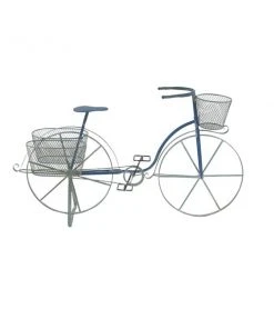 Grayson Lane 28-in Blue Outdoor Novelty Cast Iron Plant Stand