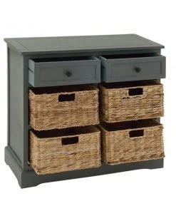 Grayson Lane 28-in x 30-in Green Wooden Traditional Storage Unit -GRAYSON LANE shop 330944804 AlternateImage5 l