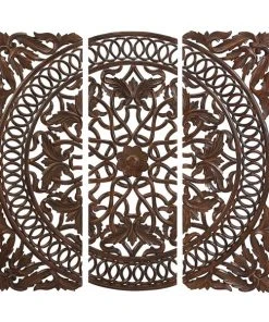 Grayson Lane 48-in x 48-in Brown Ornamental Metal Wall Accent - Set of 3 -GRAYSON LANE shop 330944806 AlternateImage7 l