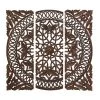 Grayson Lane 48-in x 48-in Brown Ornamental Metal Wall Accent - Set of 3
