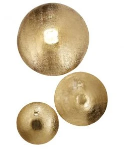Grayson Lane 36-in, 27-in and 21-in Gold Ornamental Metal Wall Accent - Set of 3 -GRAYSON LANE shop 330944807 AlternateImage7 l