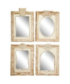 Grayson Lane 26.15-in x 18.25-in Rectangle Brown Framed Wall Mirror -GRAYSON LANE shop 330944808 AlternateImage5 l