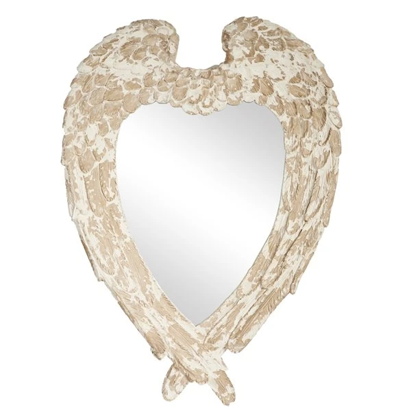 Grayson Lane 44-in x 31.5-in Oval White Framed Wall Mirror 1 Grayson Lane 44-in x 31.5-in Oval White Framed Wall Mirror