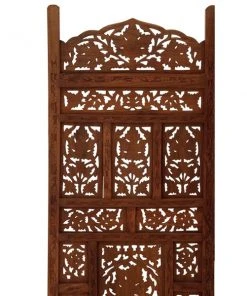 Grayson Lane 4-Panel Dark Brown Wood Folding Traditional Room Divider -GRAYSON LANE shop 330944812 AlternateImage3 l