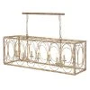 Grayson Lane 8-Light Gold Vintage Cage Chandelier