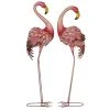 Grayson Lane 53.5-in x 10.5-in Pink Flamingo Garden Statue