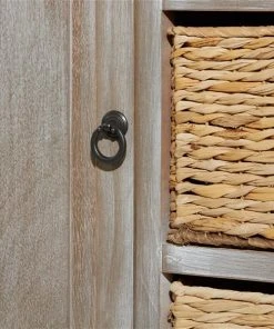 Grayson Lane 32-in x 32-in Brown Wooden Traditional Storage Unit -GRAYSON LANE shop 330944818 AlternateImage4 l