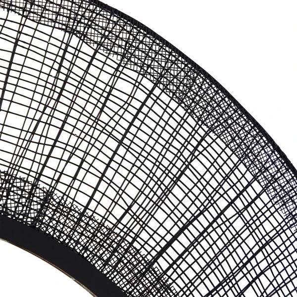 Grayson Lane 39.5-in x 39.5-in Round Black Framed Wall Mirror 3 Grayson Lane 39.5-in x 39.5-in Round Black Framed Wall Mirror - Image 3