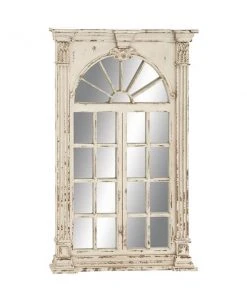 Grayson Lane 51.88-in x 36.63-in Rectangle Cream Framed Mirror -GRAYSON LANE shop 330944847 AlternateImage5 l