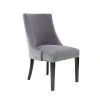 Grayson Lane Traditional Polyester Upholstered Parsons Chair Wood Frame - Grey