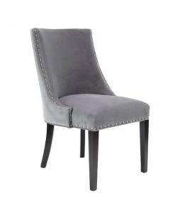 Grayson Lane Traditional Polyester Upholstered Parsons Chair Wood Frame - Grey