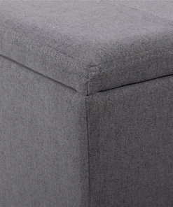 Grayson Lane 12-in x 36 In.Modern Grey Storage Bench - Set of 3 -GRAYSON LANE shop 330944866 AlternateImage4 l