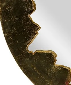 Grayson Lane 35.5-in x 35.5-in Round Gold Framed Wall Mirror -GRAYSON LANE shop 330944868 AlternateImage3 l