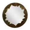 Grayson Lane 35.5-in x 35.5-in Round Gold Framed Wall Mirror