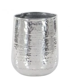 Grayson Lane 16-in x 21-in Silver Metal Planter -GRAYSON LANE shop 330944871 AlternateImage5 l