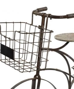 Grayson Lane 32.88-in Brown Outdoor Novelty Cast Iron Plant Stand -GRAYSON LANE shop 330944874 AlternateImage3 l