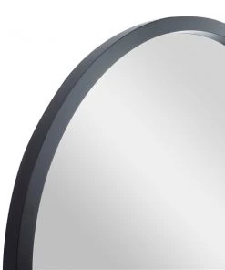 Grayson Lane 42-in x 42-in Round Black Metal Framed Wall Mirror 7 Grayson Lane 42-in x 42-in Round Black Metal Framed Wall Mirror -GRAYSON LANE shop 330944880 AlternateImage3 l