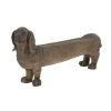 Grayson Lane 25-in x 55-in Brown Dog Garden Statue