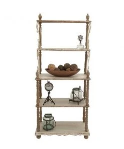 Grayson Lane 16-in x 32-in x 75-in 5-tier Wood Shelving Unit -GRAYSON LANE shop 330944891 AlternateImage5 l