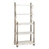 Grayson Lane 16-in x 32-in x 75-in 5-tier Wood Shelving Unit
