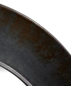 Grayson Lane 34.5-in x 34.5-in Round Grey Metal Wall Mirror -GRAYSON LANE shop 330945002 AlternateImage3 l