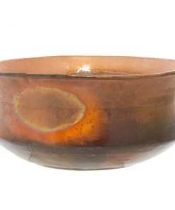 Grayson Lane 22-in W x 7-in H Rustic Copper Metal Low Round Planters - Set of 4 -GRAYSON LANE shop 330945007 AlternateImage3 l