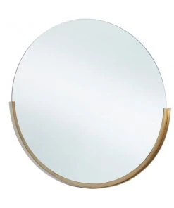 Grayson Lane 30.25-in x 30.75-in Round Gold Wall Mirror 4 Grayson Lane 30.25-in x 30.75-in Round Gold Wall Mirror -GRAYSON LANE shop 330945016 AlternateImage5 l