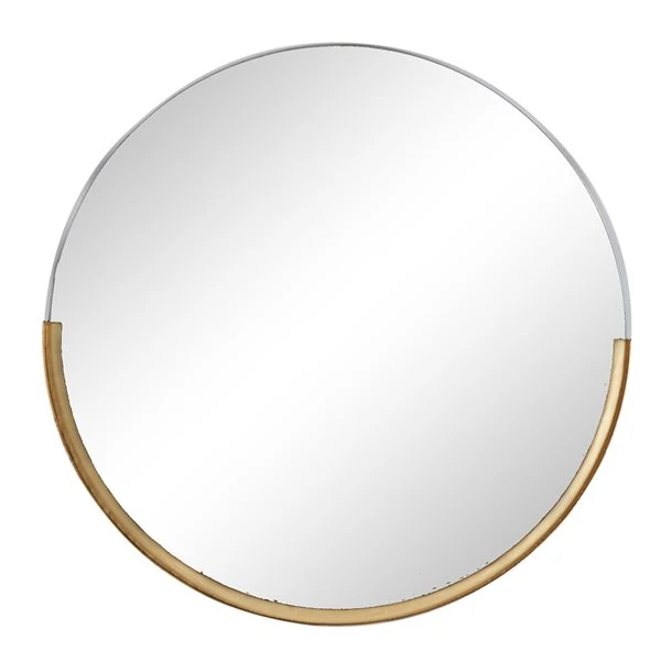 330945016_MainImage_001_l.jpg Grayson Lane 30.25-in x 30.75-in Round Gold Wall Mirror -GRAYSON LANE shop 330945016 MainImage 001 l