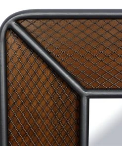 Grayson Lane 31.5-in x 31.5-in Square Brown Wall Mirror -GRAYSON LANE shop 330945020 AlternateImage3 l