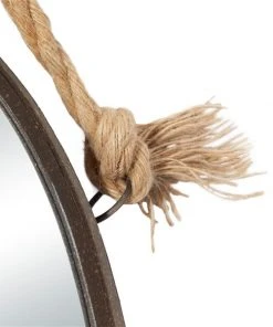 Grayson Lane 45-in x 20.5-in Oval Brown Wall Mirror -GRAYSON LANE shop 330945027 AlternateImage4 l