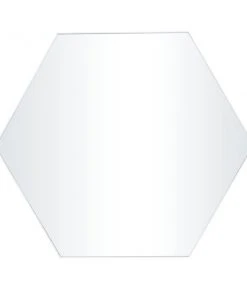 Grayson Lane 35-in x 40-in Irregular White Wall Mirror