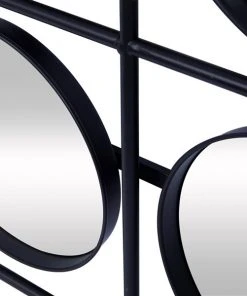 Grayson Lane 27.56-in x 27.56-in Square Black Wall Mirror -GRAYSON LANE shop 330945051 AlternateImage3 l