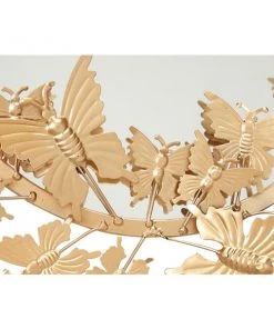 Grayson Lane 33-in x 19.25-in Oval Gold Wall Mirror -GRAYSON LANE shop 330945057 AlternateImage3 l