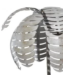 Grayson Lane 15.5-in W x 55.25-in H Contemporary Tropical Grey Metal Tree-Shaped 3-Tier Planter - Set of 1 -GRAYSON LANE shop 330945059 AlternateImage3 l