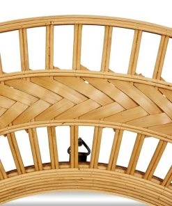 Grayson Lane 35.63-in x 35.63-in Round Brown Wall Mirror -GRAYSON LANE shop 330945068 AlternateImage3 l